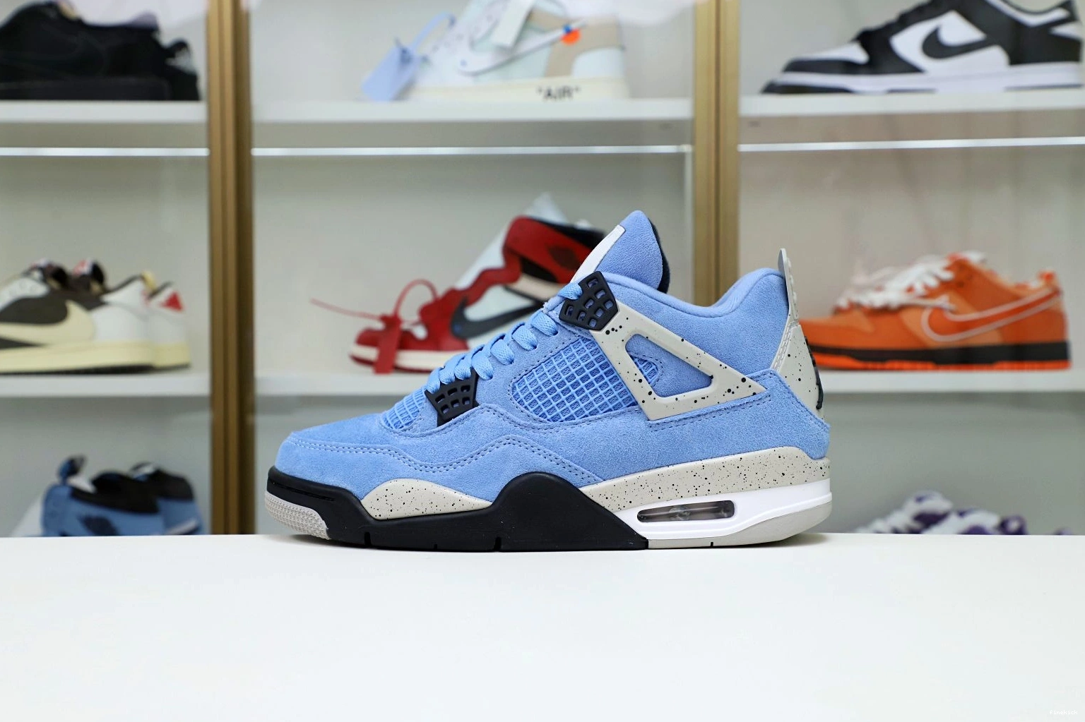JORDAN 4 AIR BLUE UNIVERSITY 0812
